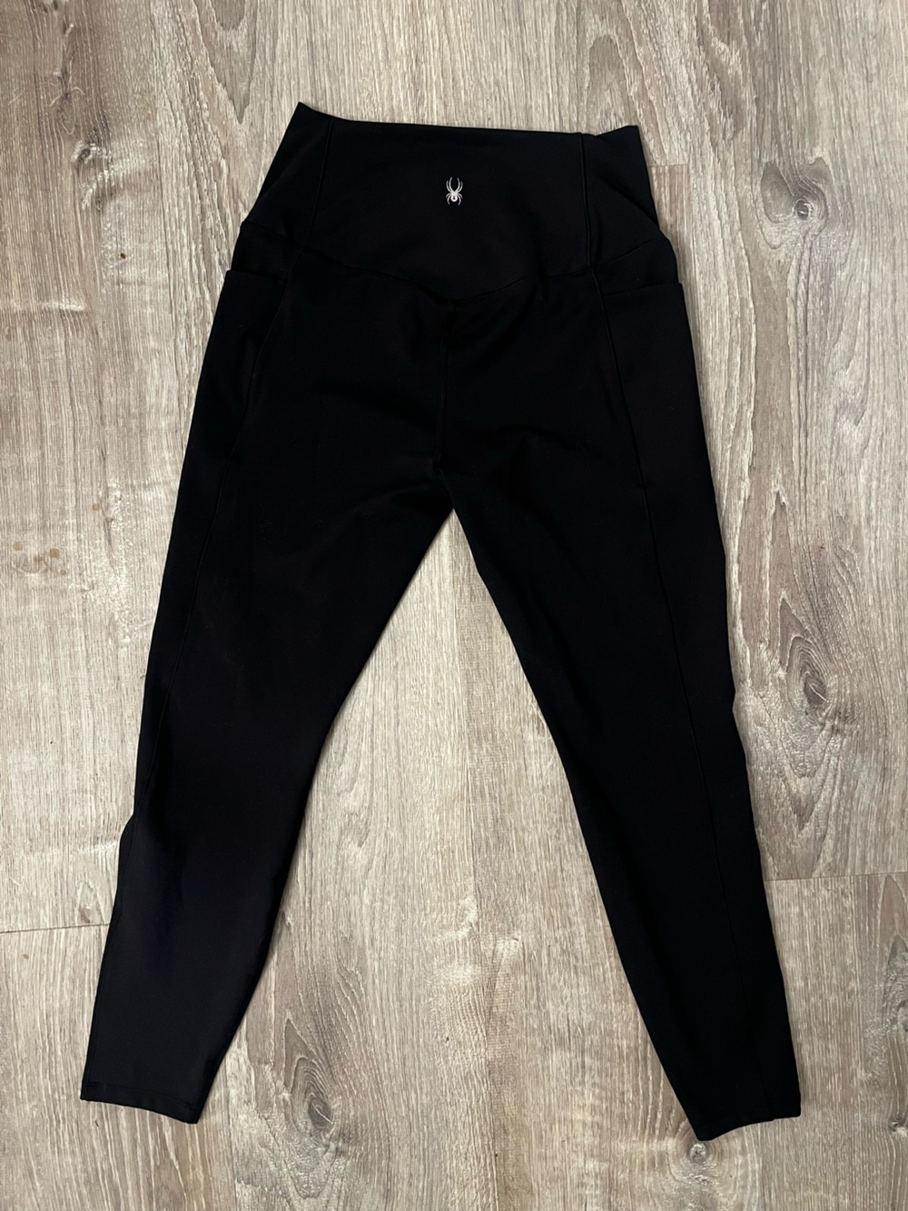 Spyder Women's Black High-Waist Leggings
